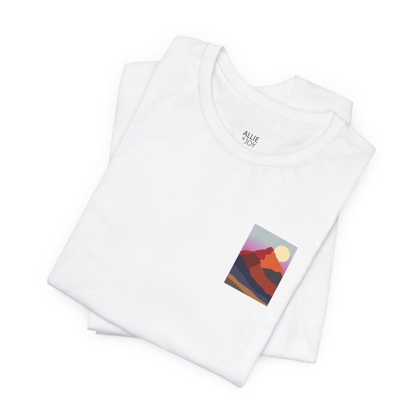 Sandy Mountains Graphic T-Shirt
