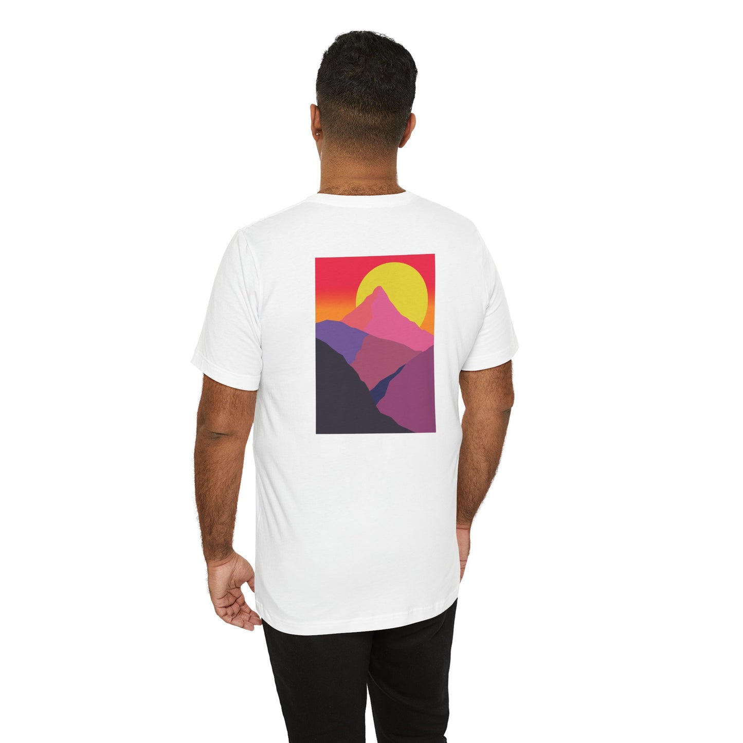 Purple Mountains Graphic T-Shirt