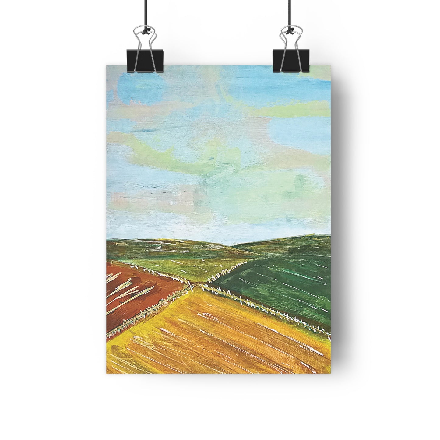 Golden Fields Giclée Art Print