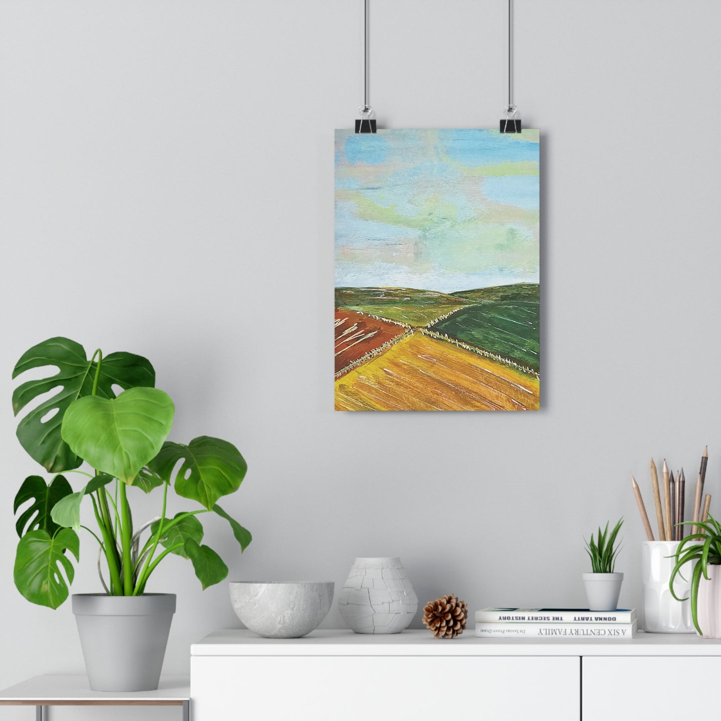 Golden Fields Giclée Art Print