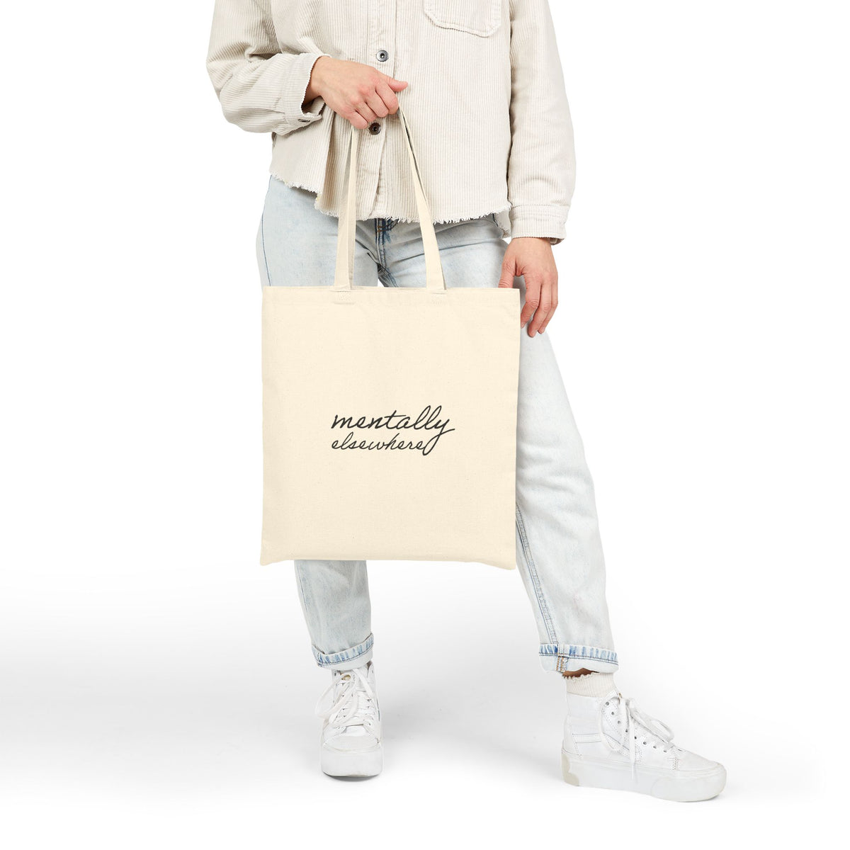'Mentally Elsewhere' Tote Bag