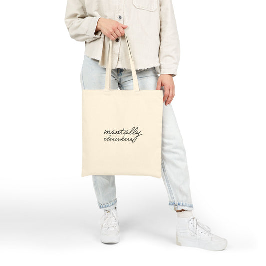 'Mentally Elsewhere' Tote Bag