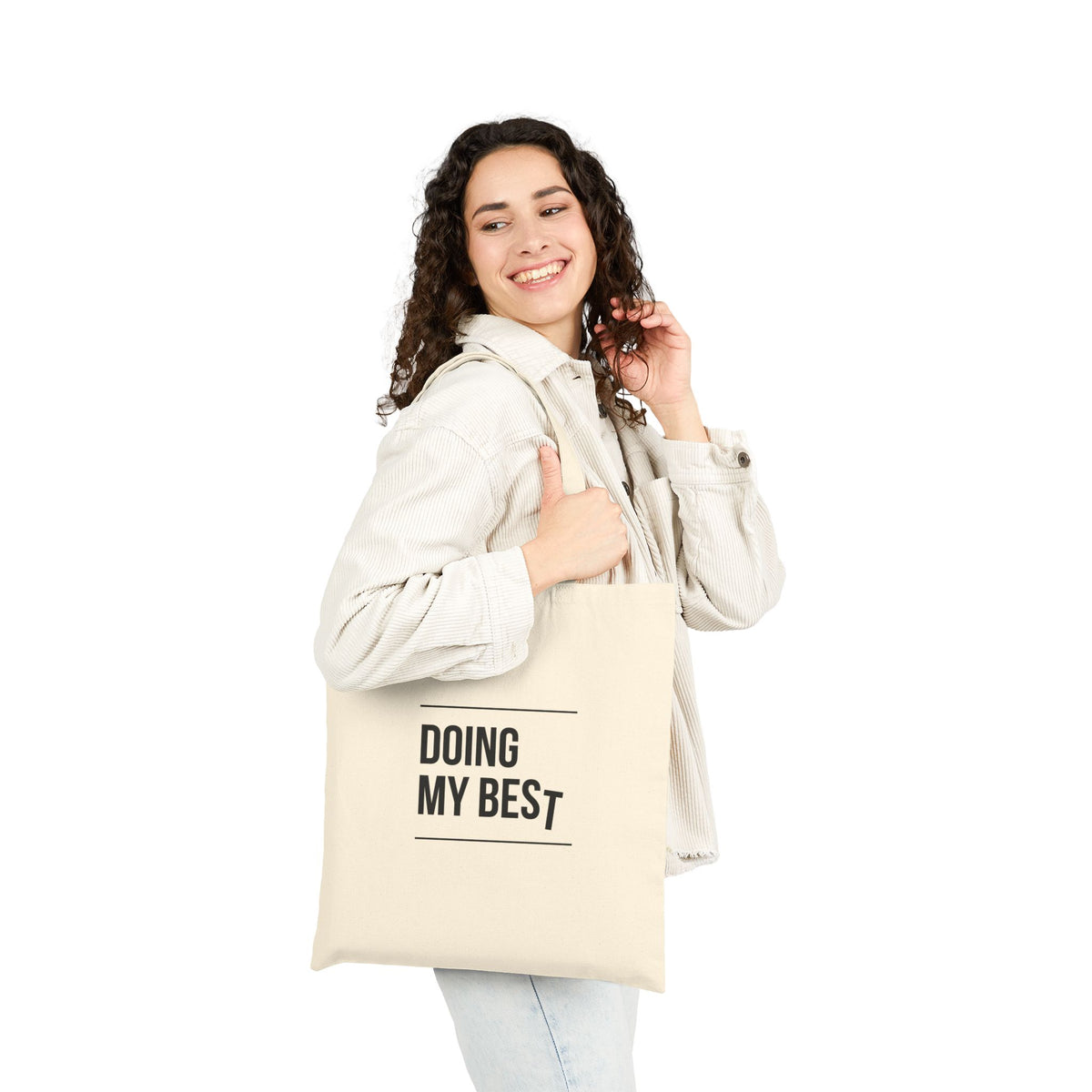 'Doing my Best' Tote Bag