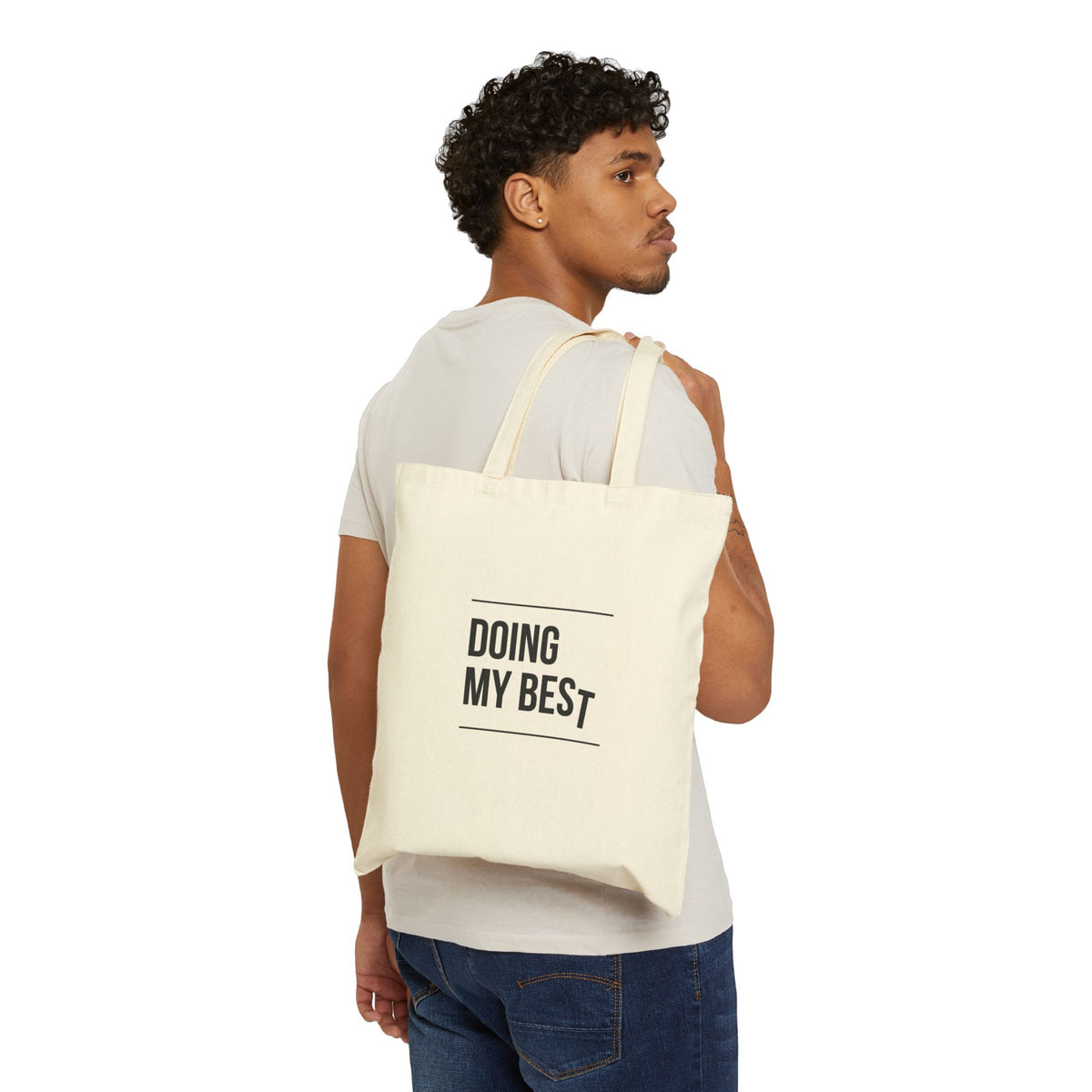 'Doing my Best' Tote Bag