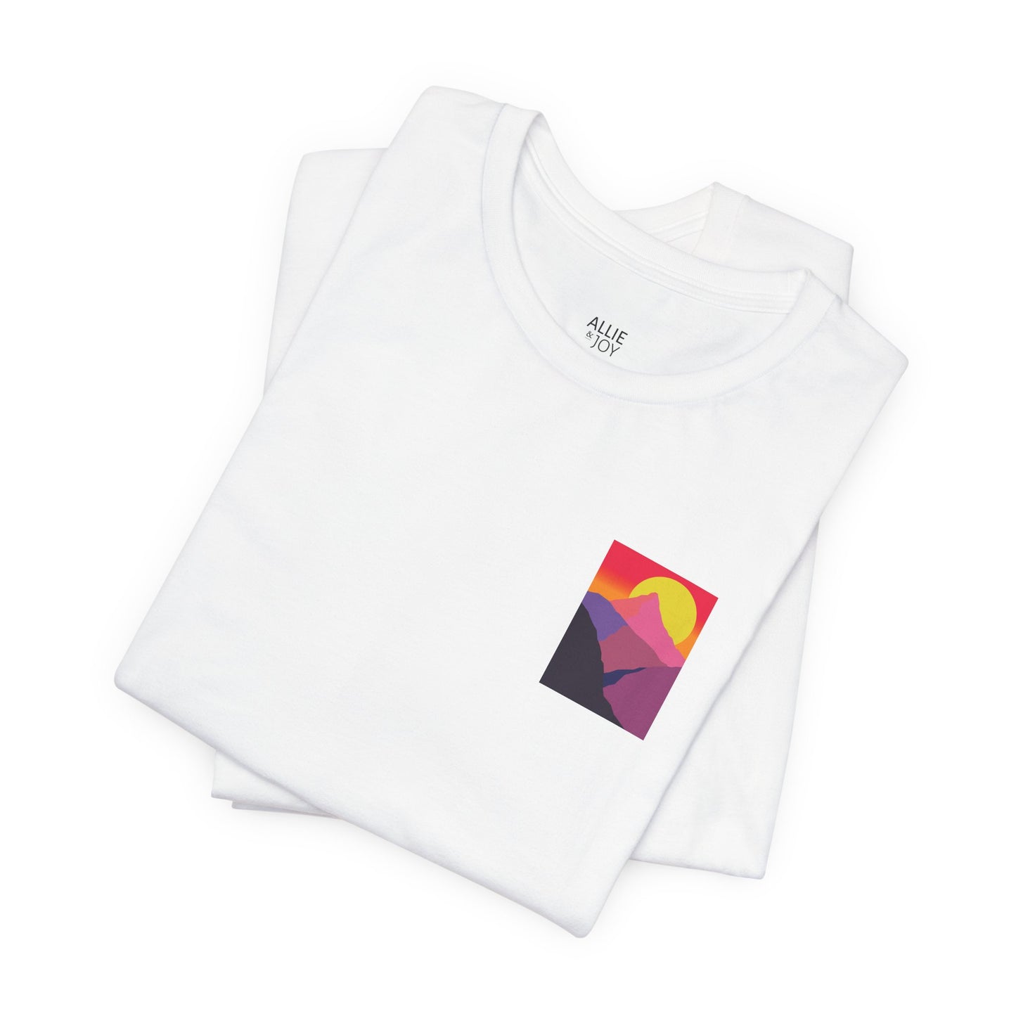 Purple Mountains Graphic T-Shirt