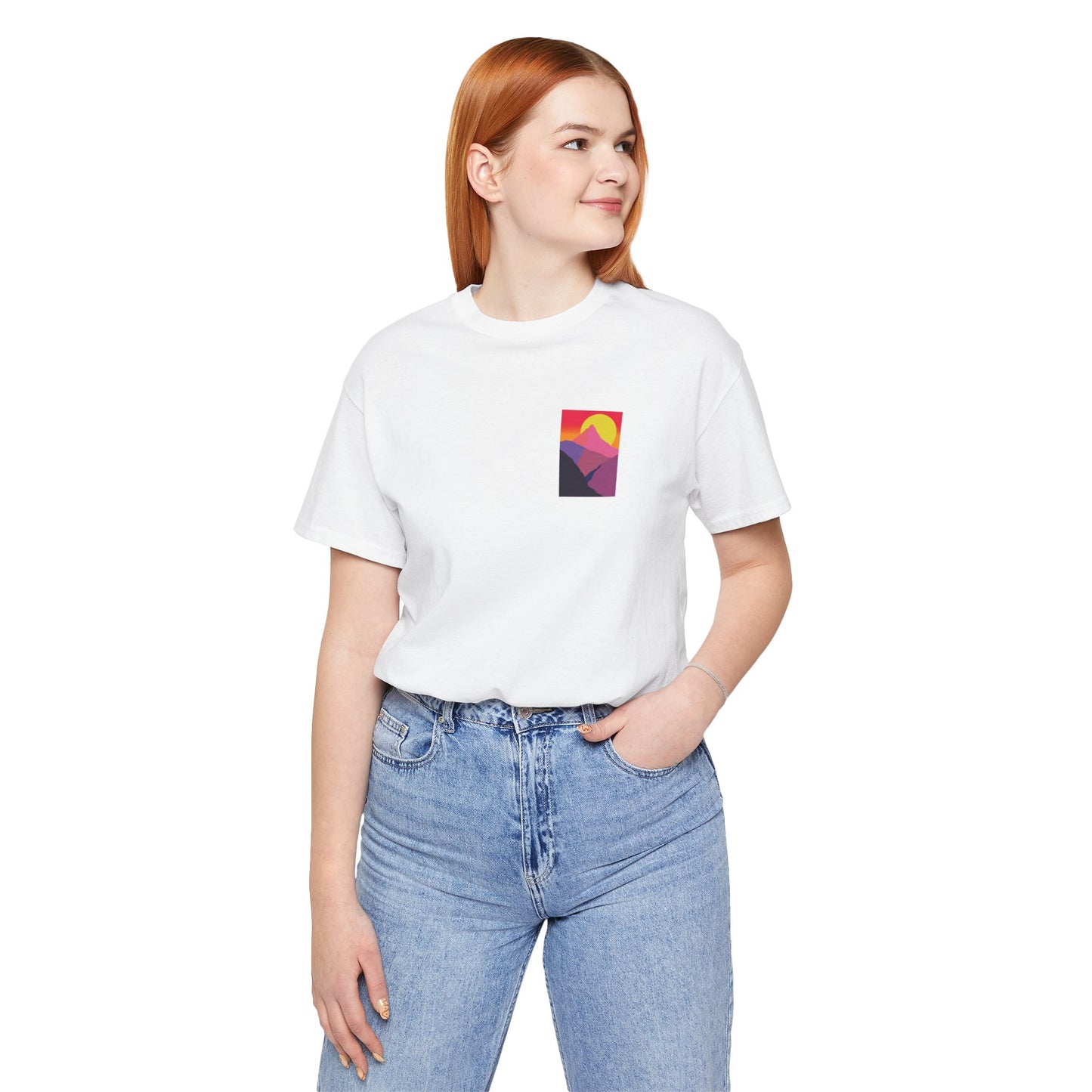 Purple Mountains Graphic T-Shirt